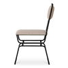 Posta Dining Chair Beige, by Moe's Home, 18.3" width x 33.75" height x 21.65" depth thumbnail 3