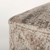 Khloe Small Taupe Pouf, Ottoman by Mercana, 18" length x 18" width x 18" height thumbnail 7