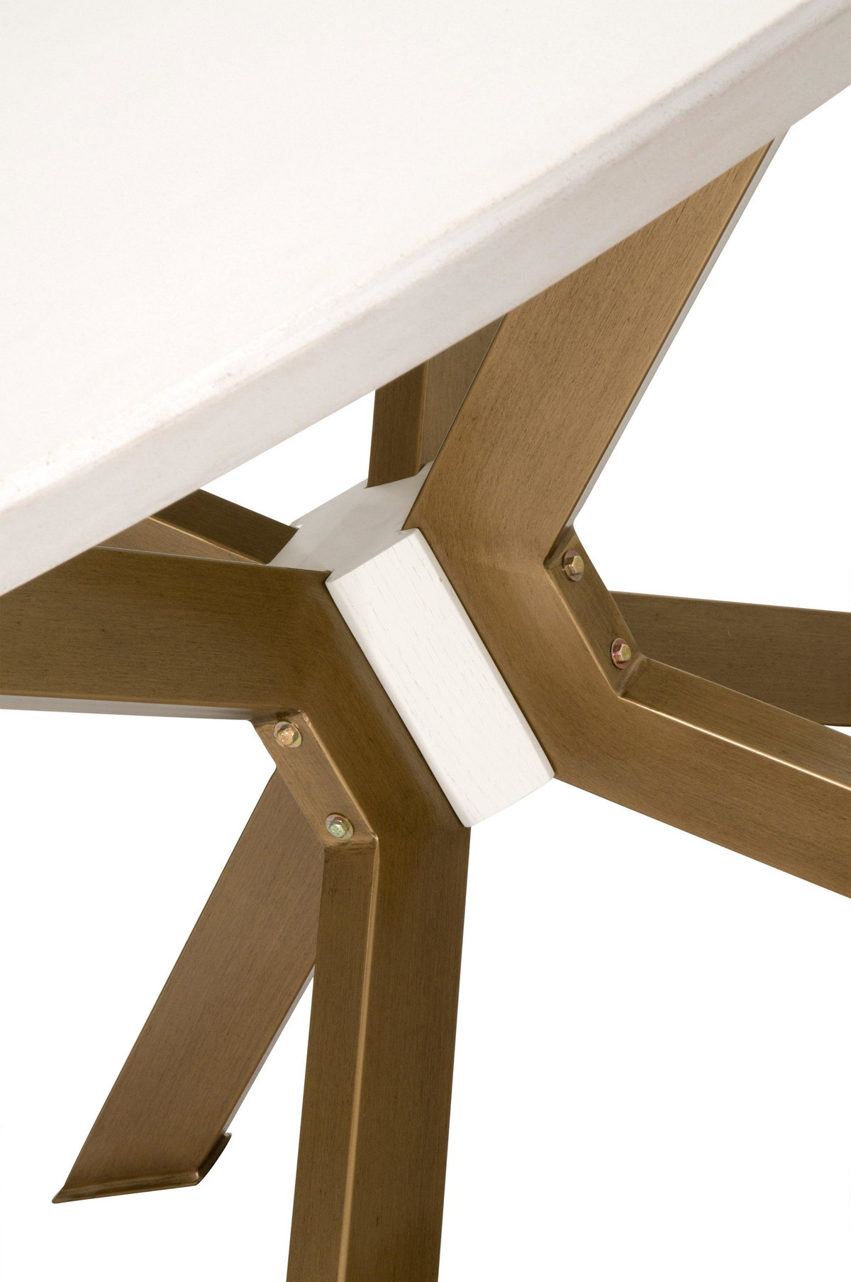 Industry 60' Round Dining Table, by Essentials for Living, 60" width x 30" height x 60" depth View 4