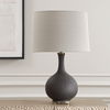 Rimini Black Glaze Table Lamp thumbnail 3