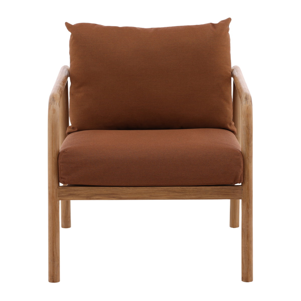 Aimee Outdoor Occasional Chair Sienna, Accent Chair by Dovetail, 27.67" width x 31.53" height x 33.19" depth View 2