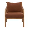 Aimee Outdoor Occasional Chair Sienna, Accent Chair by Dovetail, 27.67" width x 31.53" height x 33.19" depth thumbnail 2