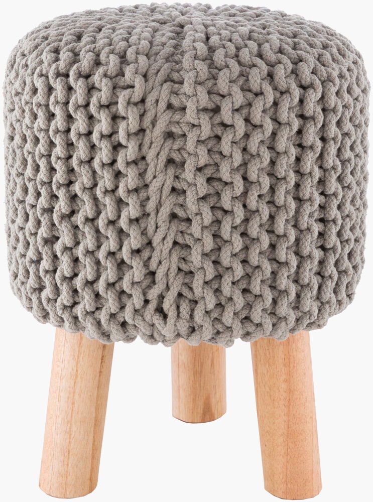 Malmo Ottoman, by Surya, 12" width x 16" height