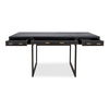 Mako Desk Black, by Moe's Home, 62.99" width x 29.92" height x 27.56" depth thumbnail 5