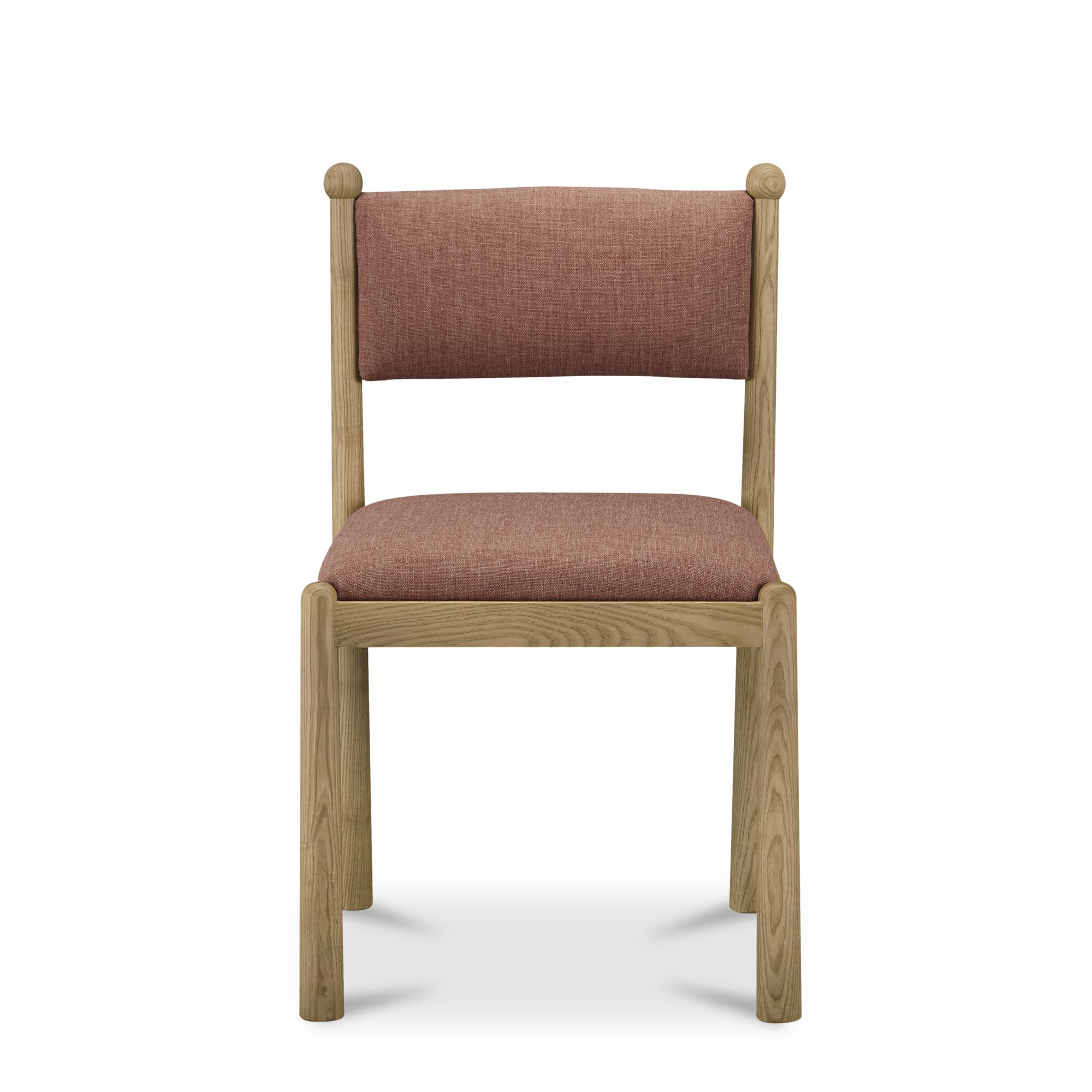 Villetta Dining Chair Deep Pink - Set Of Two, by Moe's Home, 19.8" width x 33" height x 21.9" depth View 1