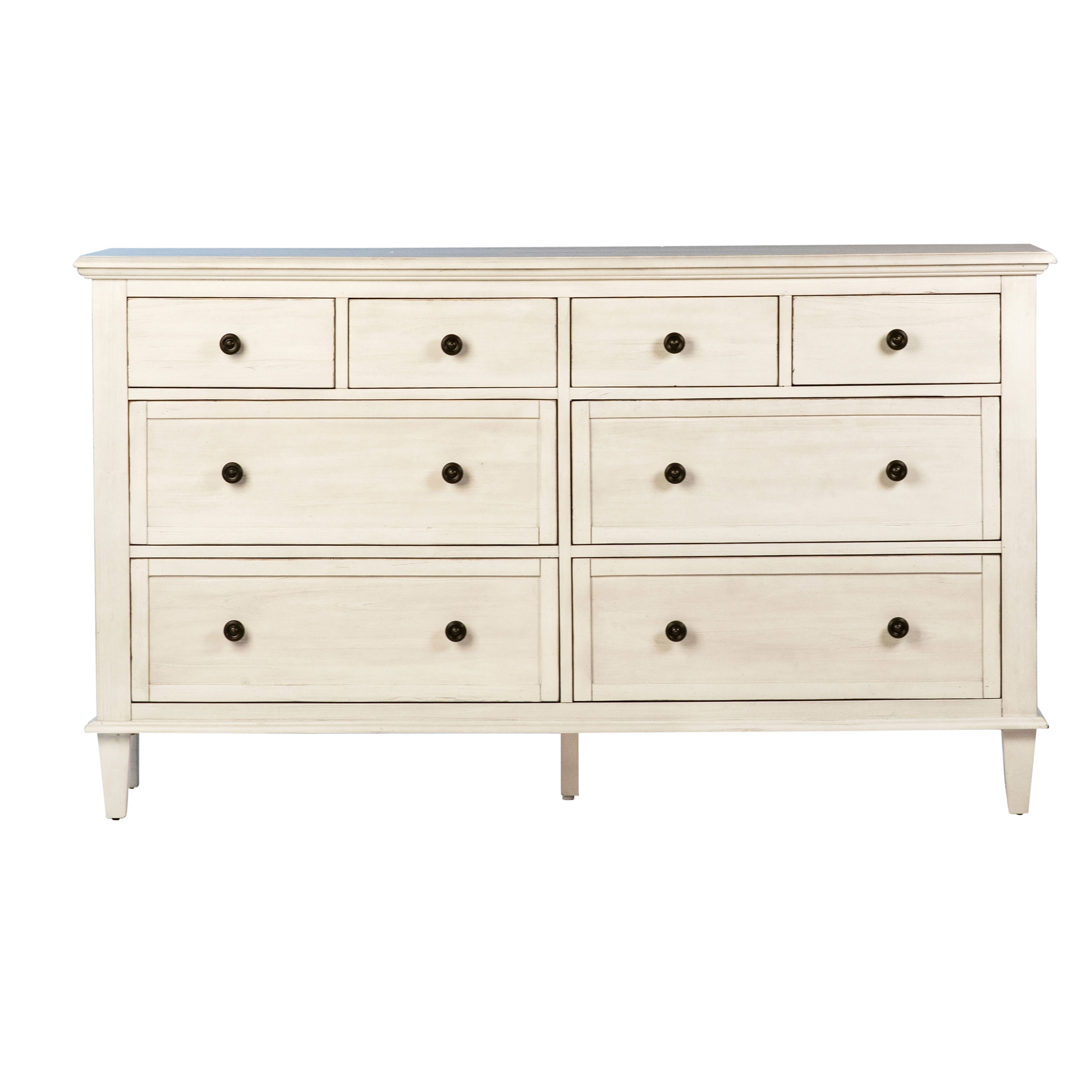 Lugano Dresser, by Dovetail, 66" width x 38" height x 19" depth View 2