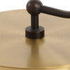 Irwin Curved Brass Floor Lamp thumbnail 6