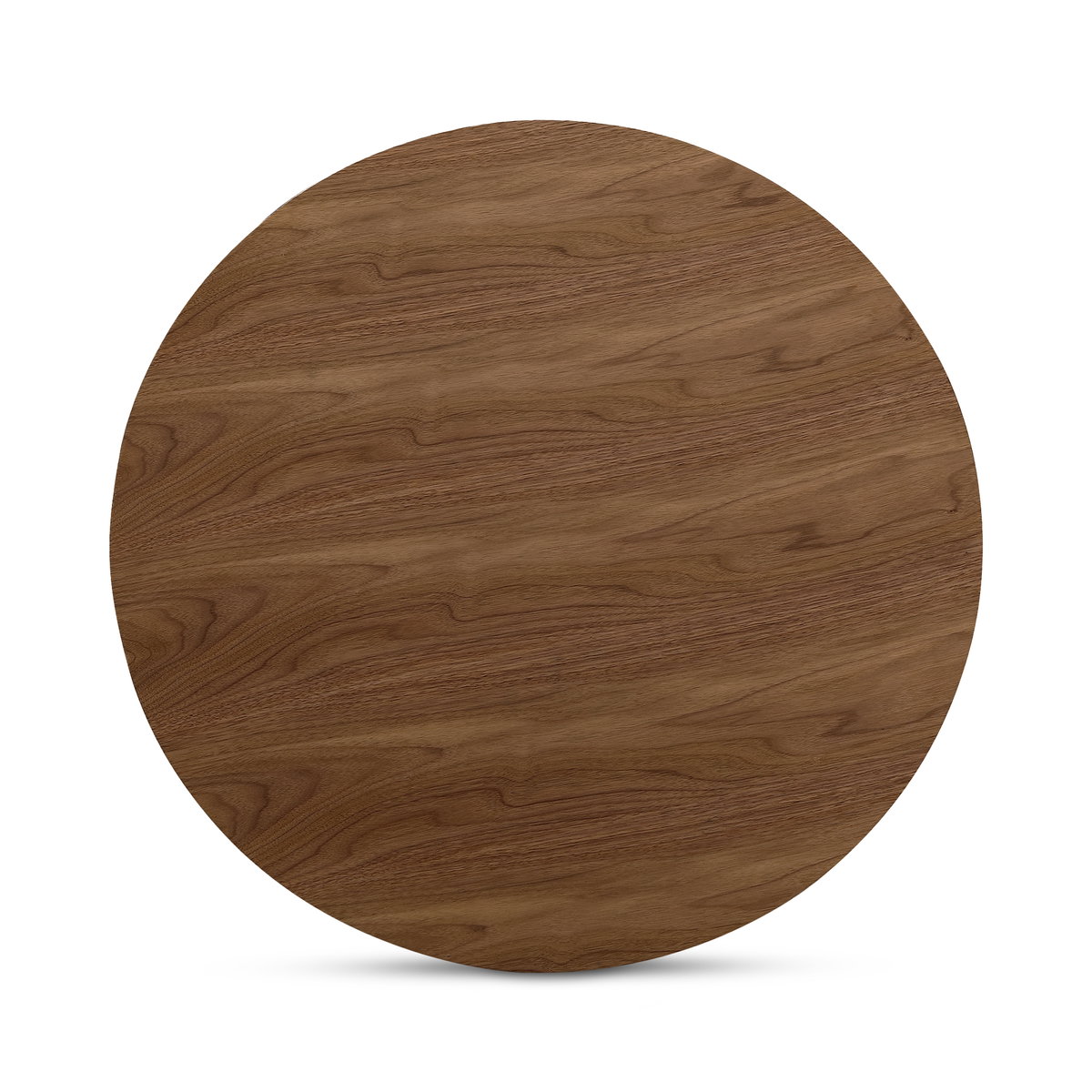 Otago 47in Round Dining Table Walnut, by Moe's Home, 47" width x 29.5" height x 47" depth View 4