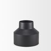 Tosca Medium Matte Black Metal Vase thumbnail 4
