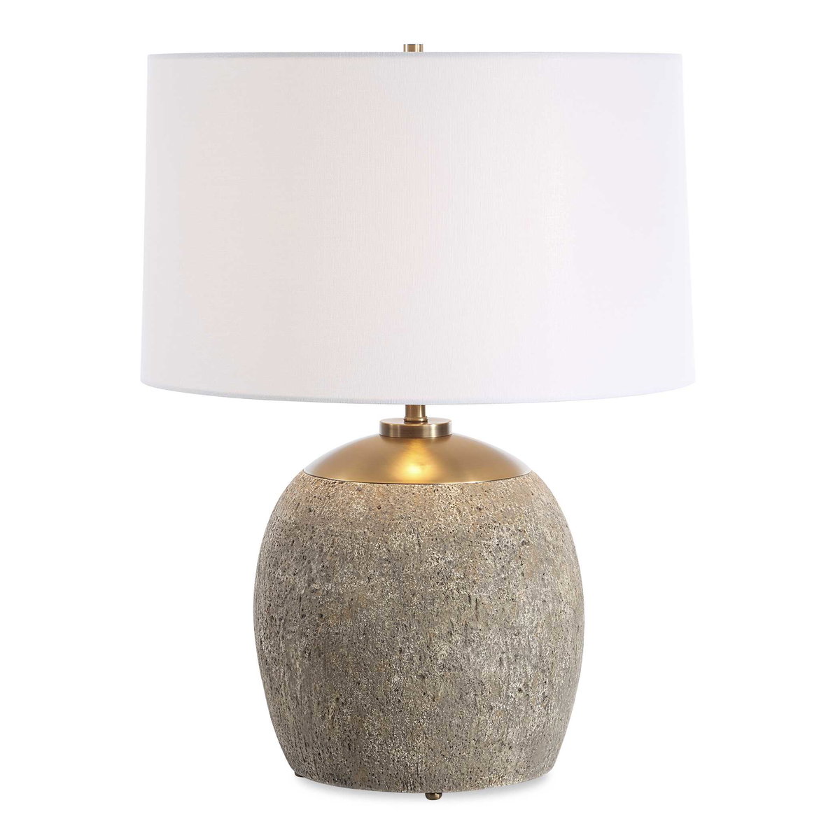 Raylan Textured Table Lamp, by Uttermost, 19" width x 25.5" height x 19" depth View 1