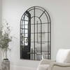 Grantola Black Arch Iron Mirror, by Uttermost, 47.75" width x 71.62" height x 0.75" depth thumbnail 4