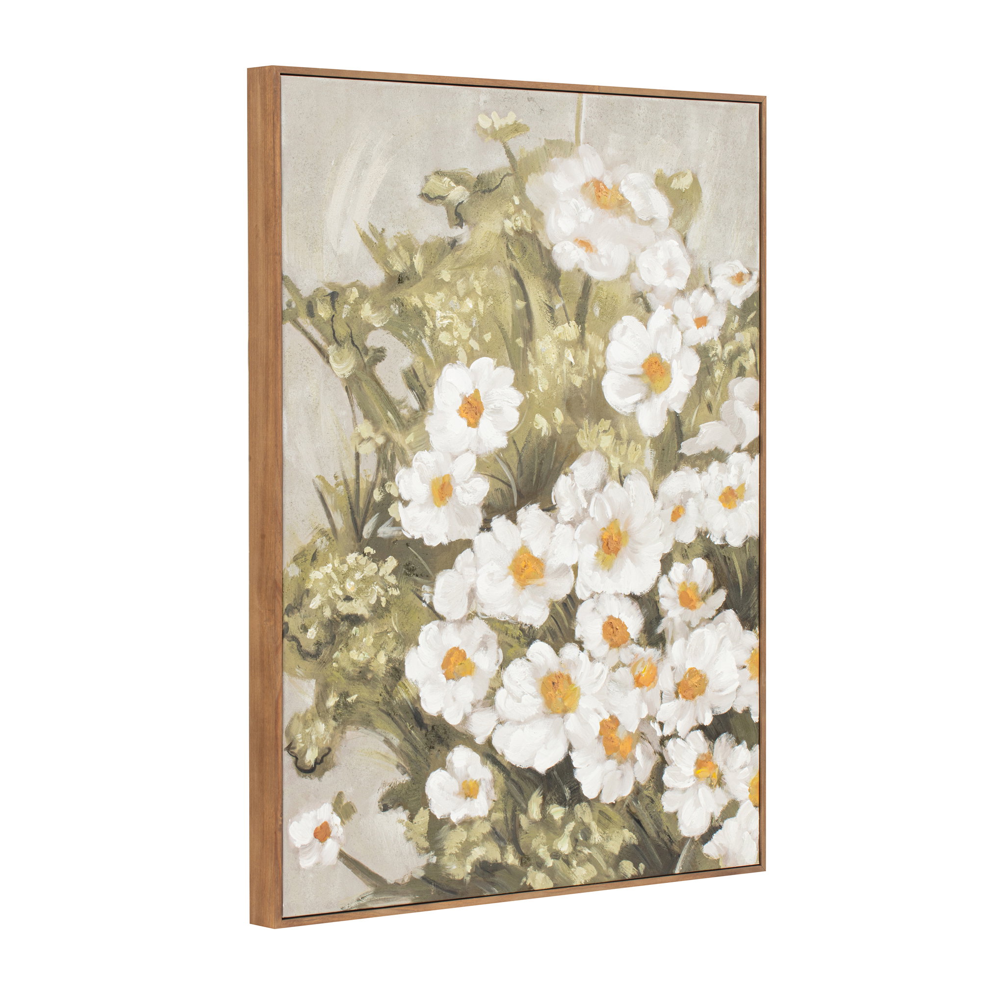 Wildflowers Framed Painting, by Moe's Home, 26" width x 34" height x 1.77" depth View 2