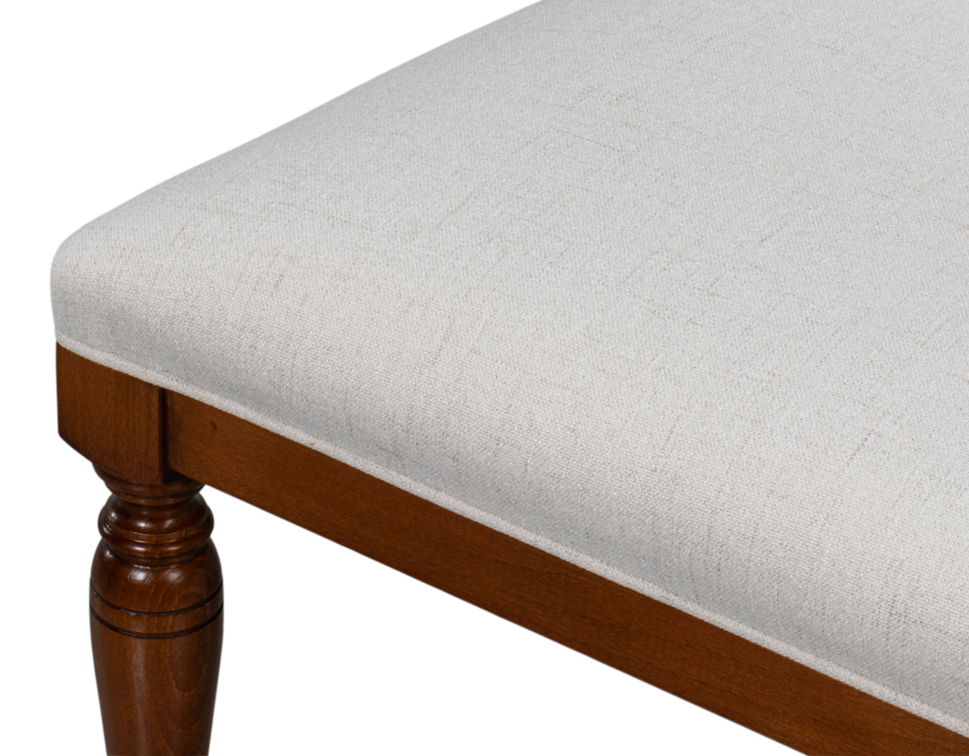 Polk Fabric Side Chair, Brown large image 