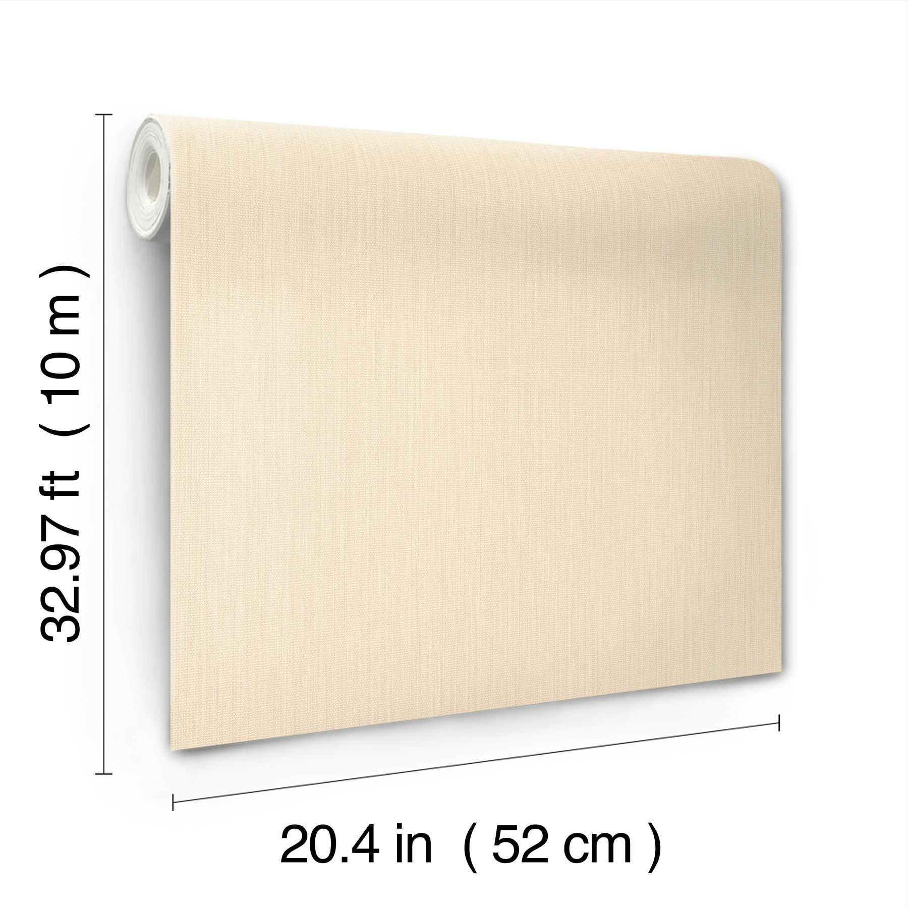 Nuvola Weave Ivory Wallpaper large image 