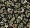 Peacock Estate Black Wallpaper thumbnail 0