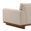 Amal Sofa Fawn, Sofas & Sectional by Dovetail, 98.5" width x 33" height x 40" depth thumbnail 7