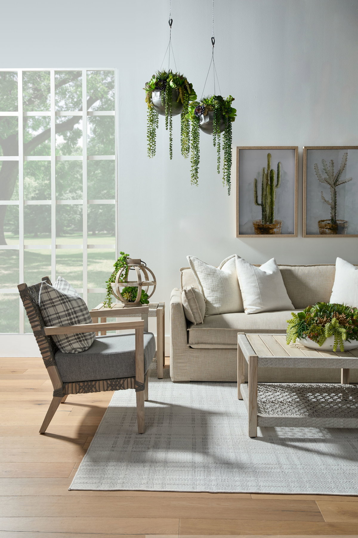 Wrap Outdoor End Table, Side & End Table by Essentials for Living, 21.25" width x 21" height x 21.25" depth View 14