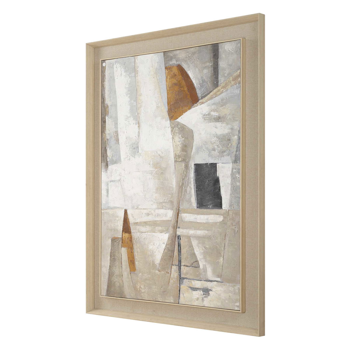 Hide & Seek Abstract Art, by Uttermost, 43.25" width x 59" height x 2" depth View 5