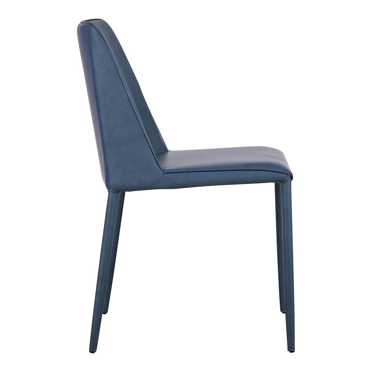 Nora Dining Chair Ocean Cavern Grey Vegan Leather - Set Of Two, by Moe's Home, 22" width x 33.5" height x 17.5" depth View 6