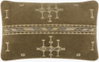Velour Lumbar Pillow, Decorative Pillow by Surya, 13" length x 21" width thumbnail