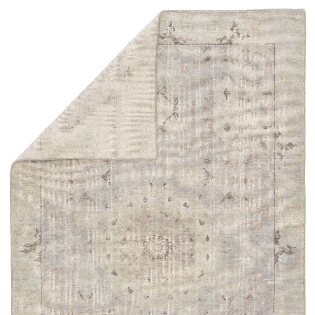 Kai Modify Overdyed Hand-Knotted Gray Area Rug large image 