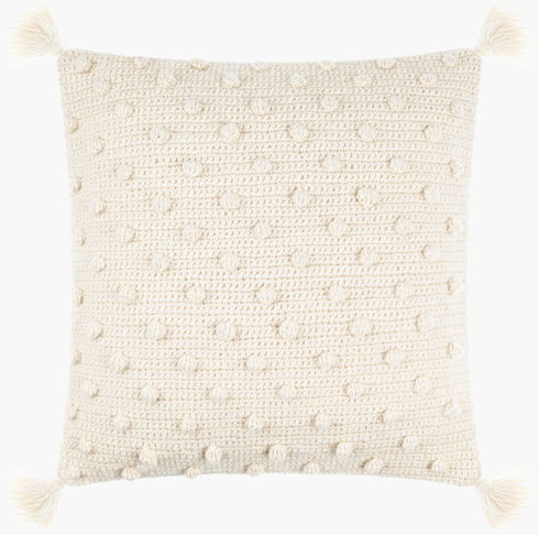 Makrome Accent Pillow