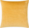 Cotton Velvet Stripes Accent Pillow Down thumbnail 0