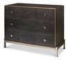 Grey Shagreen Dresser, by Sarreid, 1'8" length x 3'6" width x 2'10" height thumbnail 1