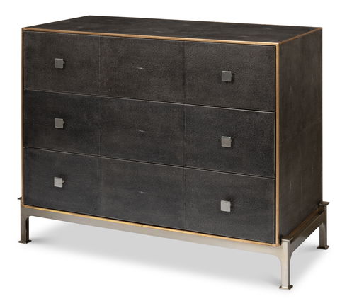 Grey Shagreen Dresser