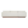 Vernon Left Sectional White, Sectional Sofa by Moe's Home, 112" width x 30.7" height x 63" depth thumbnail 4
