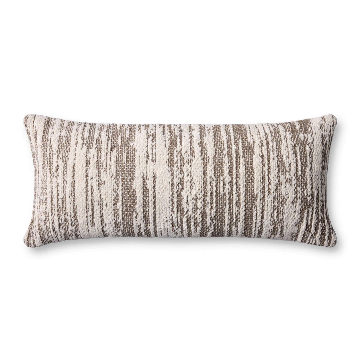 Loloi Dark taupe Pillow, Decorative Pillow, 13" length x 35" width View 1