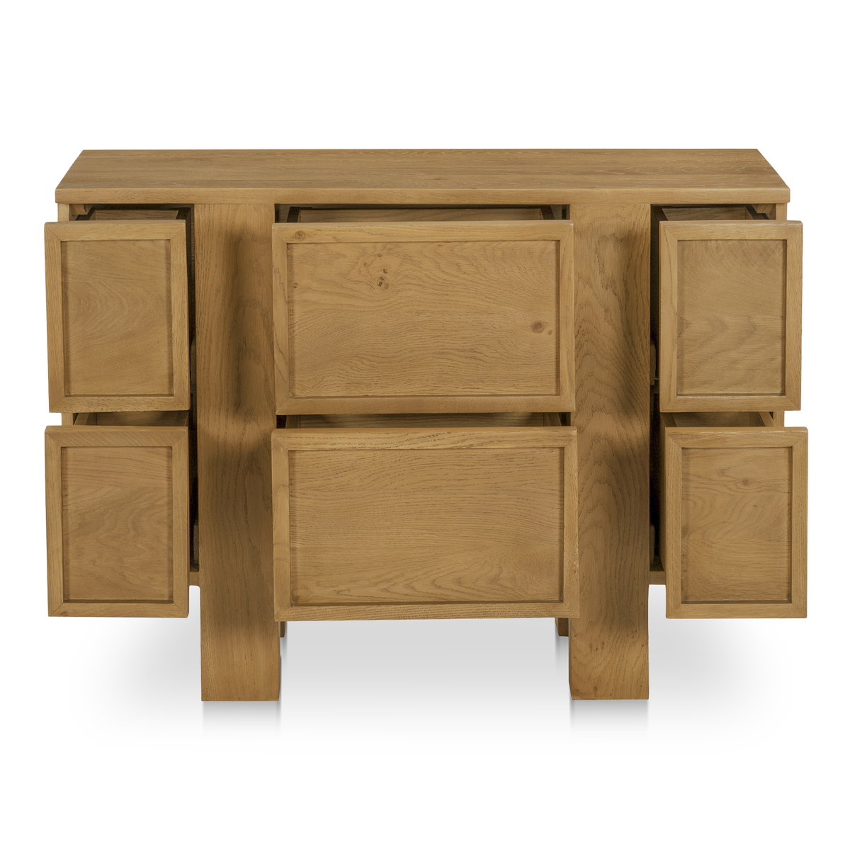 Henley Nightstand Brown, by Moe's Home, 36" width x 26" height x 18" depth View 4
