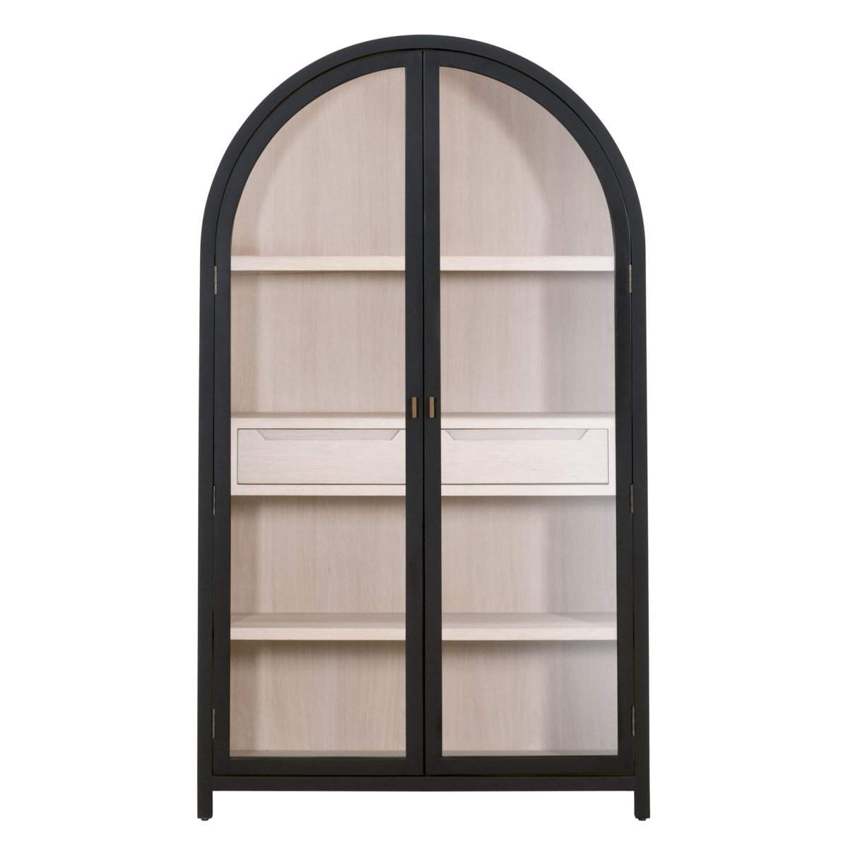 Toulouse Display Cabinet, Shelving & Bookcase by Essentials for Living, 47.5" width x 83" height x 17.75" depth View 1