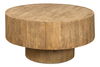 Brutus Barnwood Table, Coffee Table by Sarreid, 36" length x 36" width x 18" height thumbnail 1
