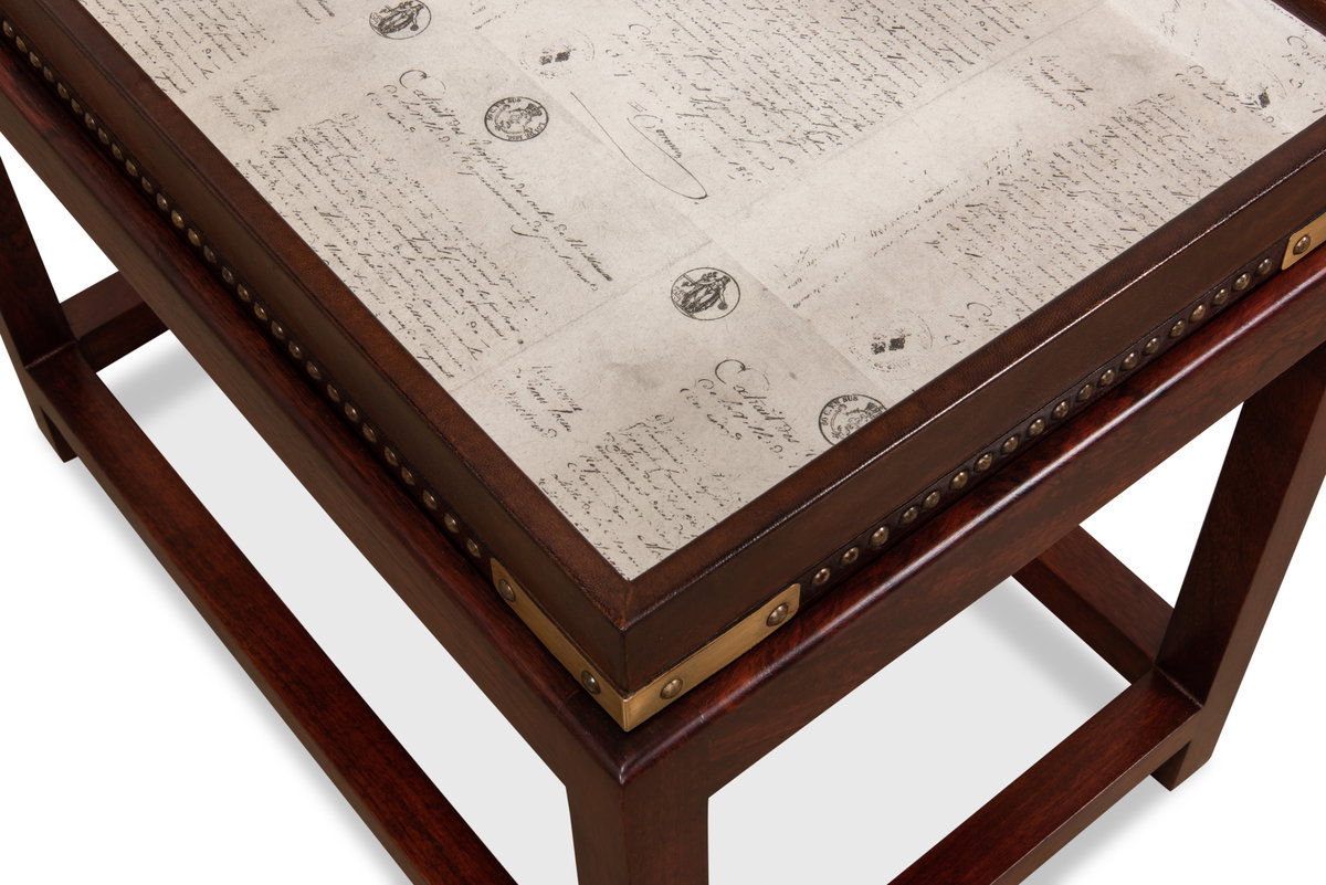 Winchester Box On Stand, by Sarreid, 1'5" length x 2'3" width x 2' height View 8