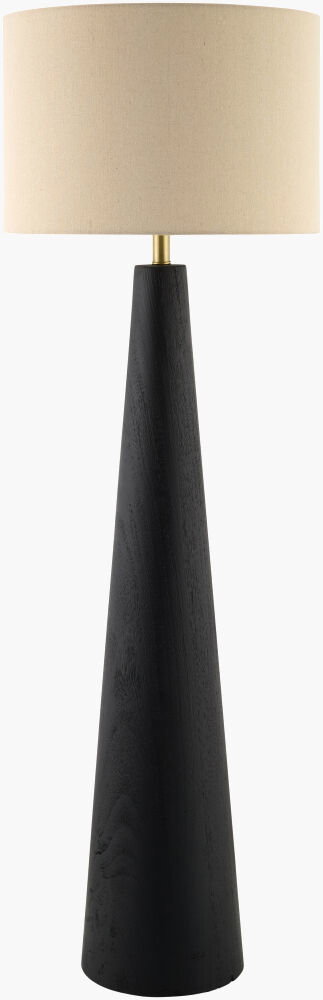 Baobab Accent Floor Lamp, by Surya, 17" width x 53" height