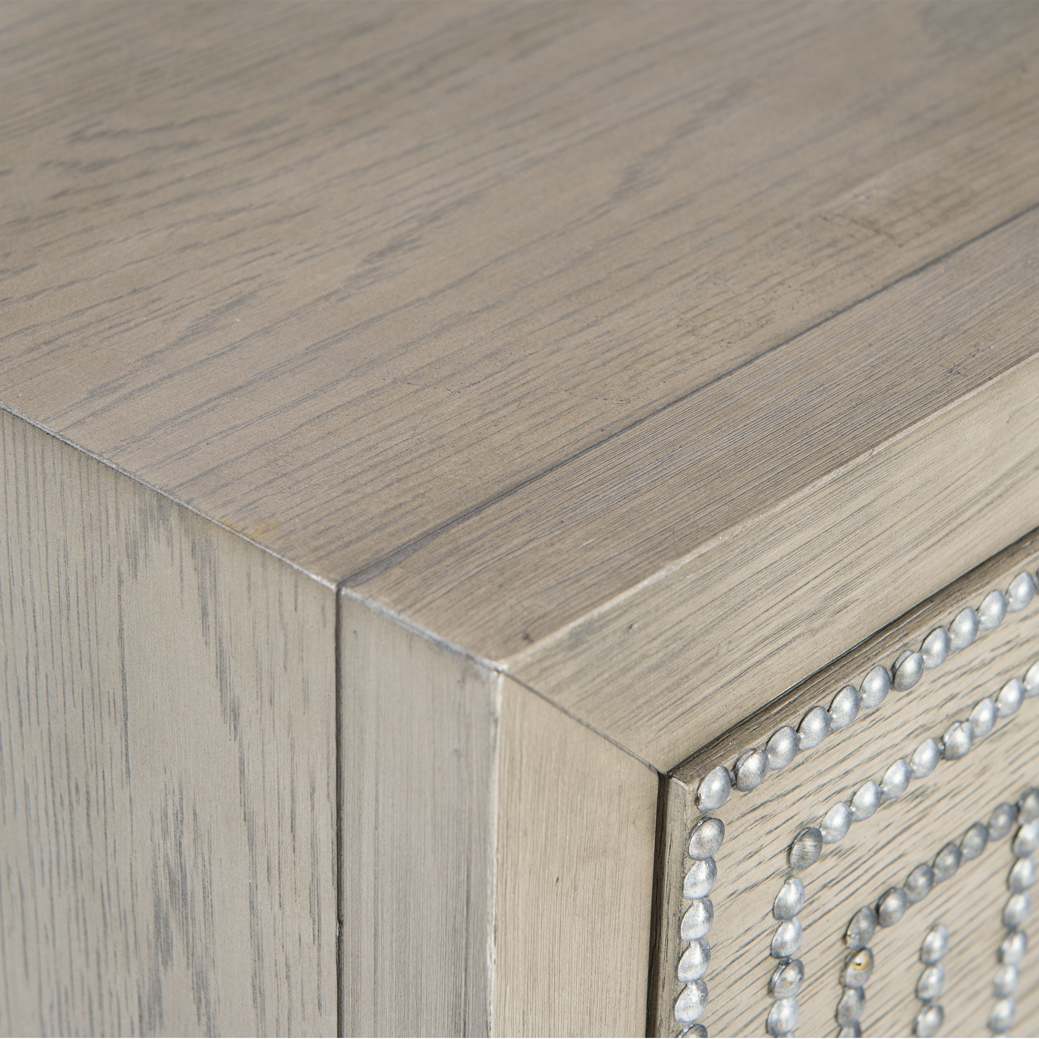 Devya Gray Oak Accent Chest large image 