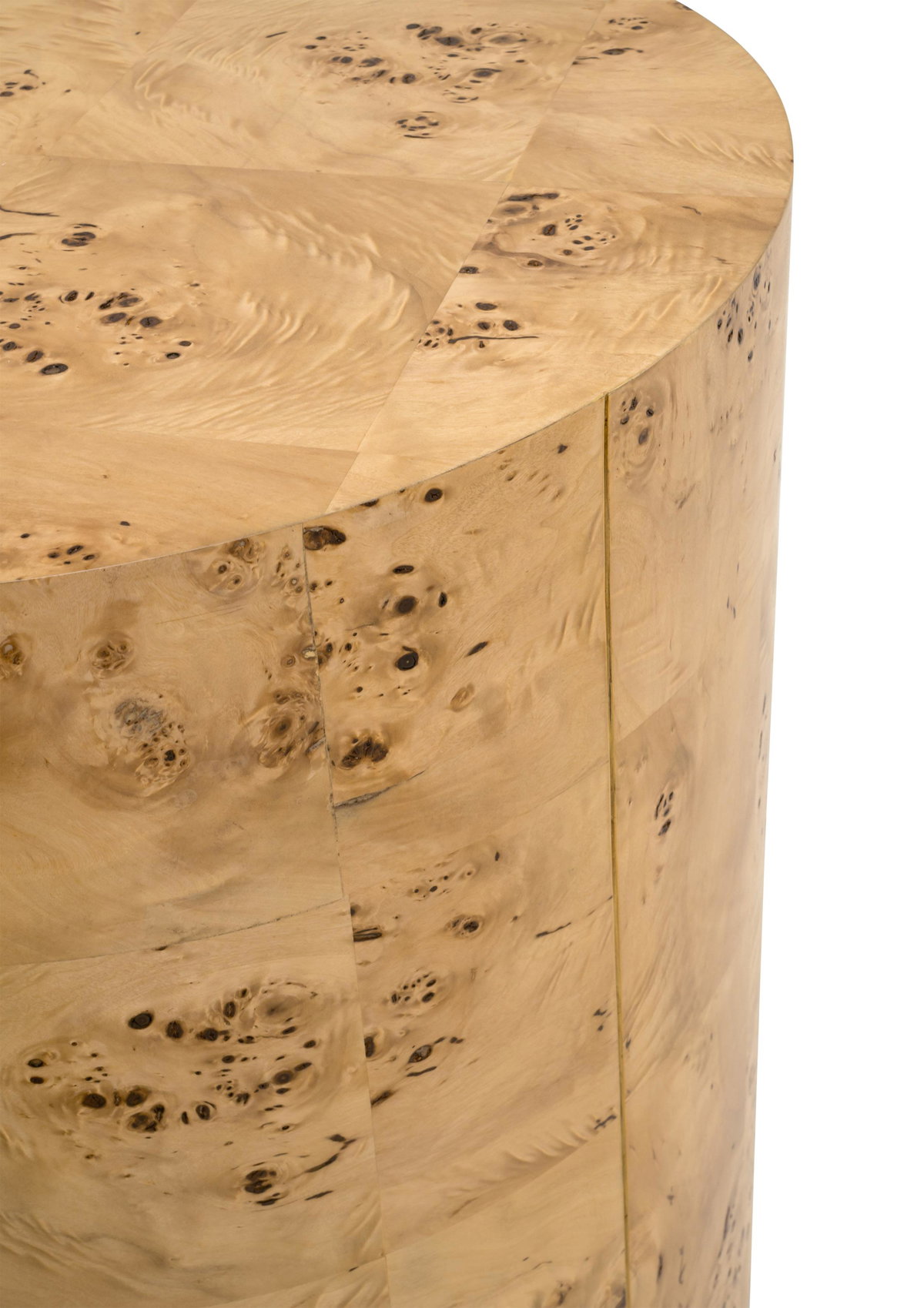 Burl Accent Table, Side & End Table by Essentials for Living, 18" width x 21" height x 18" depth View 4