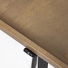 Helios II 60L x 14W x 29H Rectangular Brown Raised Edge Top Console Table thumbnail 7