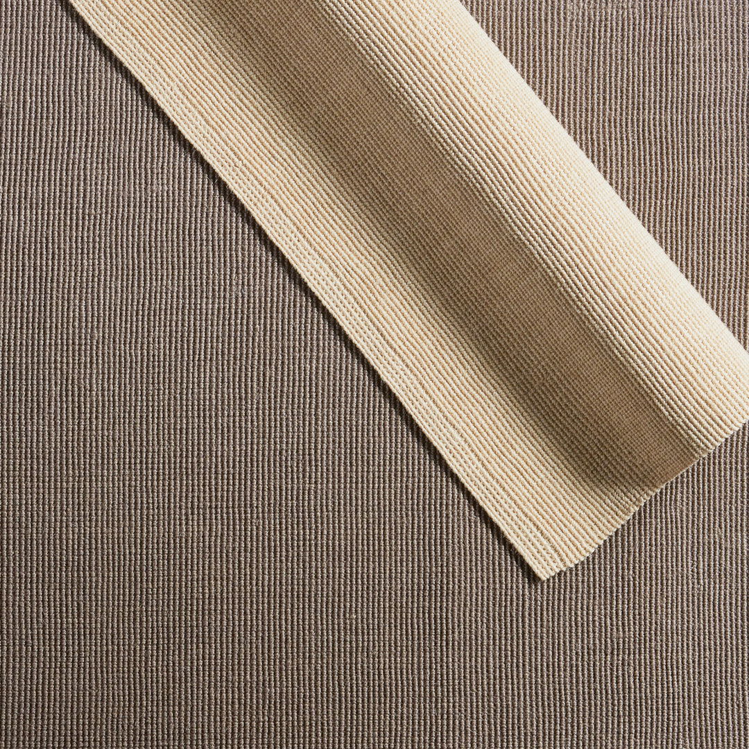 Alyster Natural Solid Beige Area Rug (5'X8') large image 