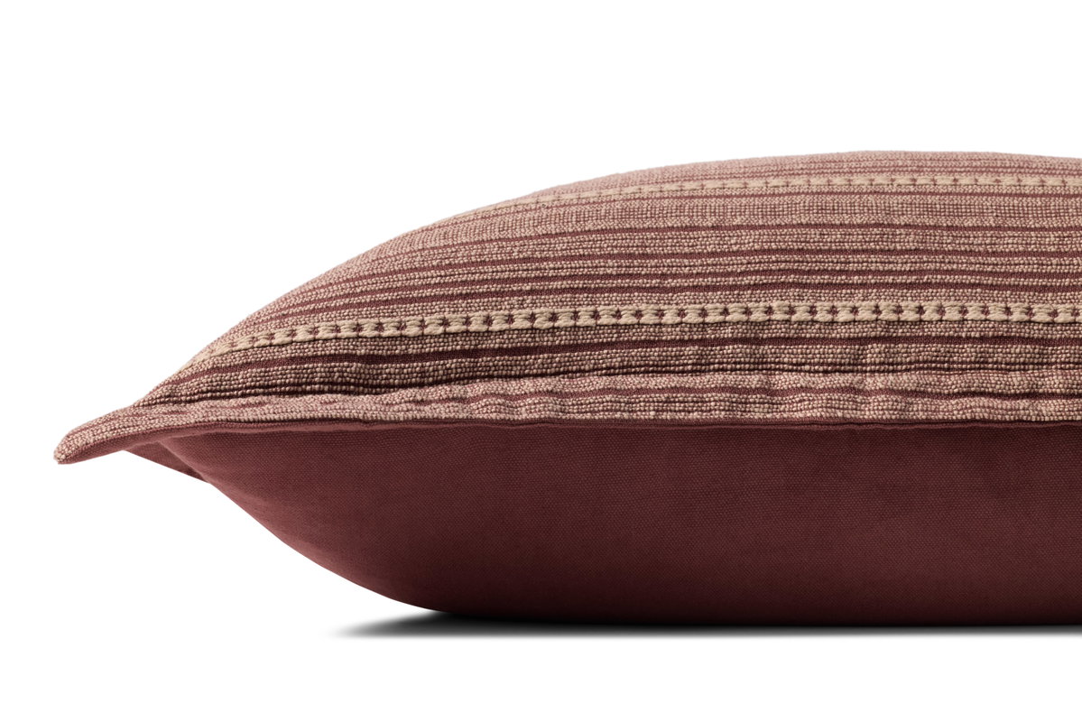 Chris Loves Julia x Loloi Howie Pillow, Decorative Pillow, 13" length x 21" width View 3