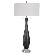 Online Designer Bedroom Jothan Frosted Black Table Lamp