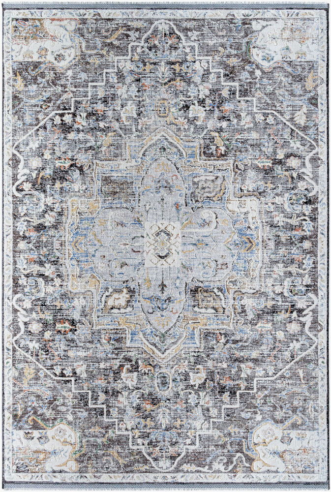 Rivaldo Machine Woven Rug, by Surya, 10'0.08" length x 7'10.49" width