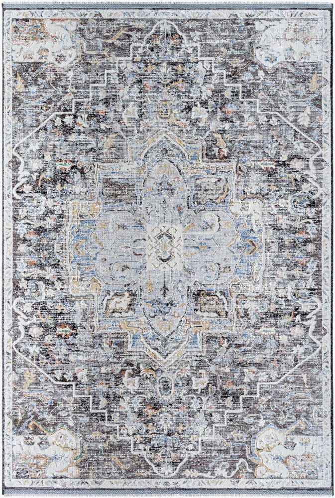 Rivaldo Machine Woven Rug, by Surya, 1'3.75" length x 1'3.75" width