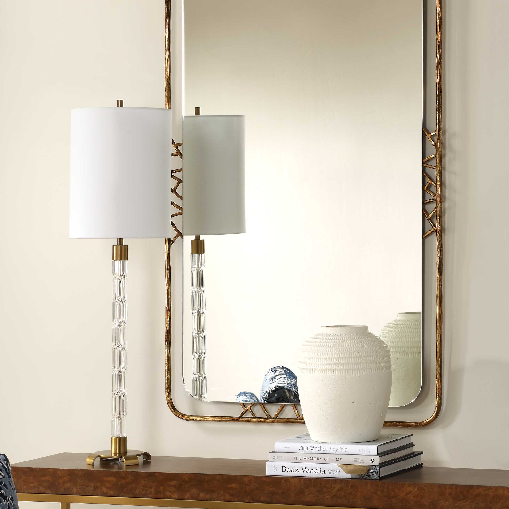 York Crystal Buffet Lamp large image 