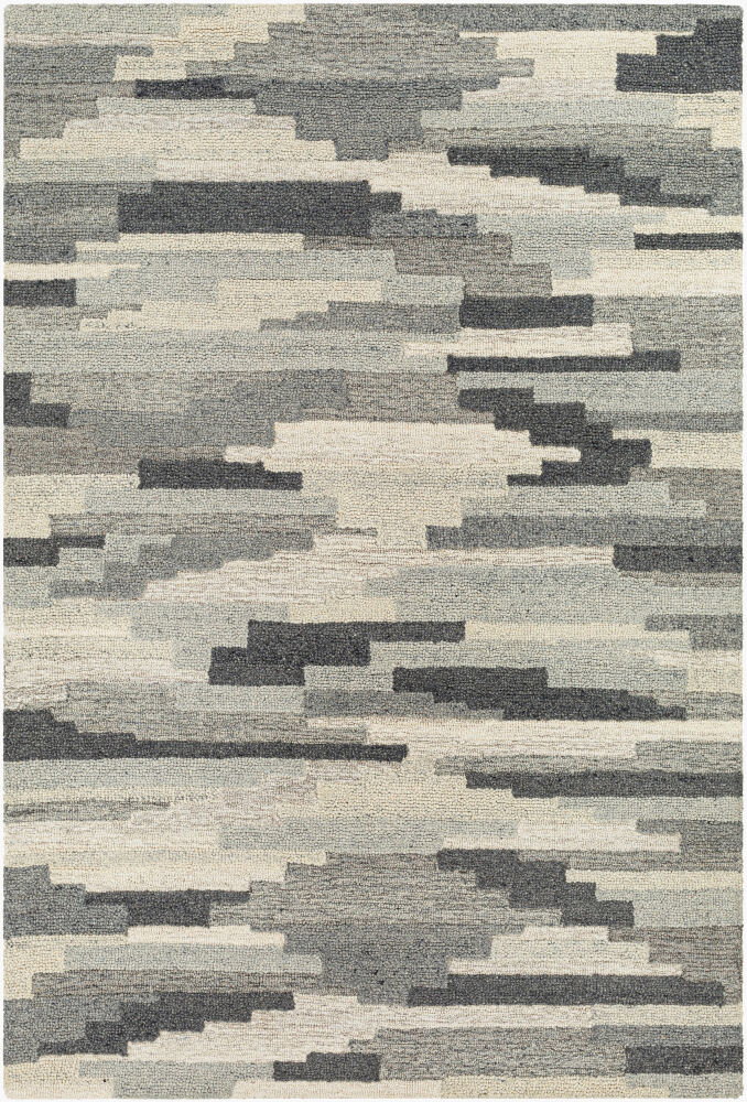 Madelyn Handmade Rug, by Surya, 1'6" length x 1'6" width