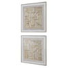 Unpredictable Hand Painted Canvases Set/2, Painting by Uttermost, 31" width x 31" height x 2" depth thumbnail 5
