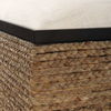 Island Square Straw Accent Stool thumbnail 6