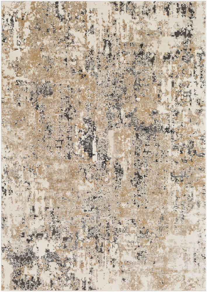 Pune Machine Woven Rug, by Surya, 7'2.61" length x 5'2.99" width