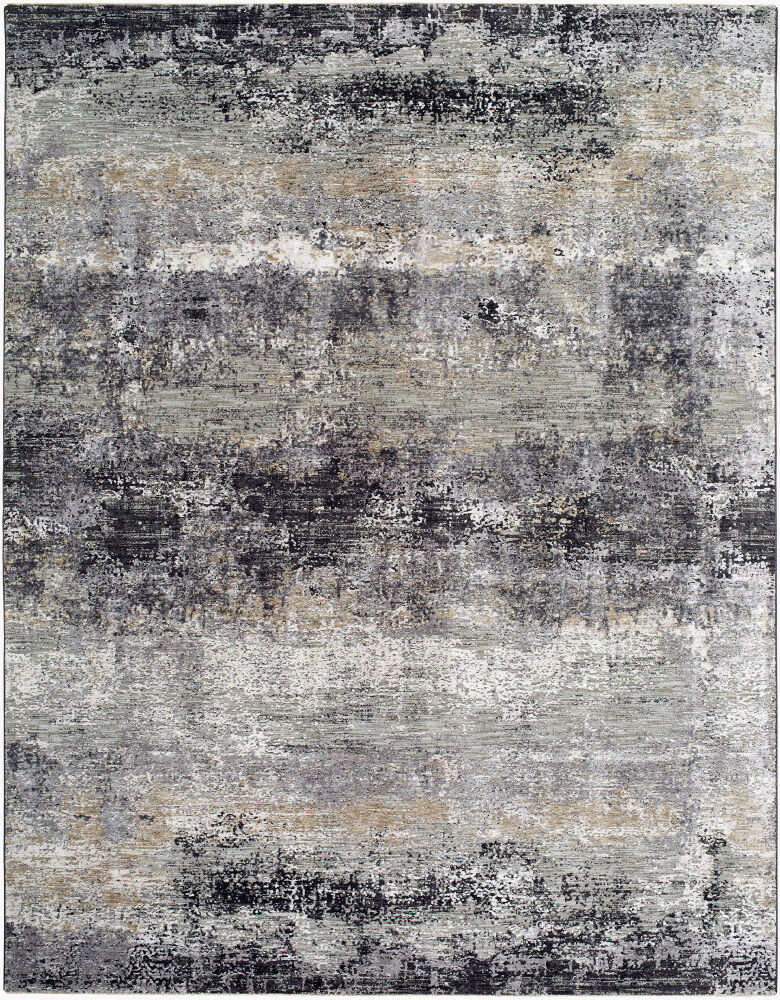 Gakko Machine Woven Rug, by Surya, 9'6.17" length x 6'6.74" width